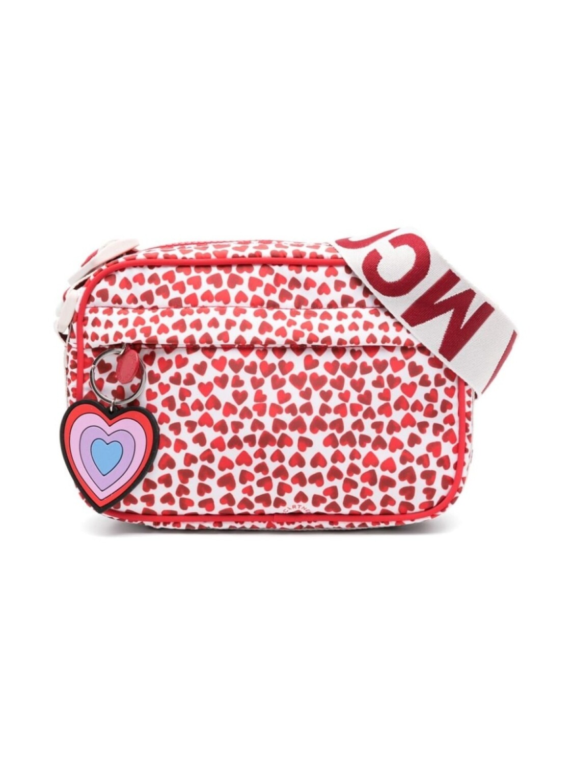 

Stella McCartney Kids сумка через плечо с логотипом и принтом, красный