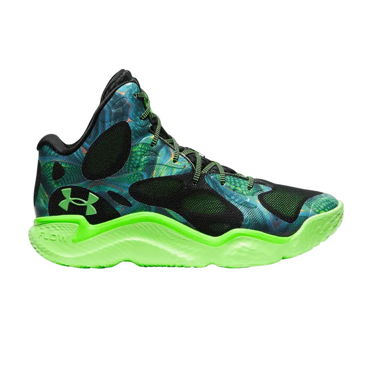 

Кроссовки Curry Brand Curry Spawn FloTro Extraterrestrial, зеленый