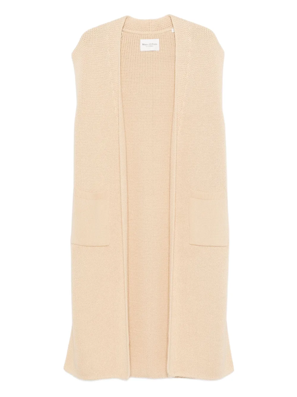 

Трикотажный кардиган с карманом Marc O'Polo, нейтральный