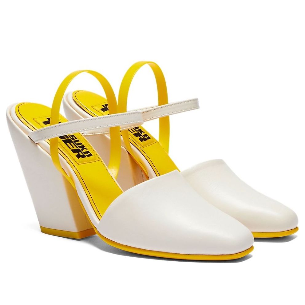 Кроссовки (WMNS) Onitsuka Tiger Tiger Fairia 'White Sunflower Yellow' — фото 3