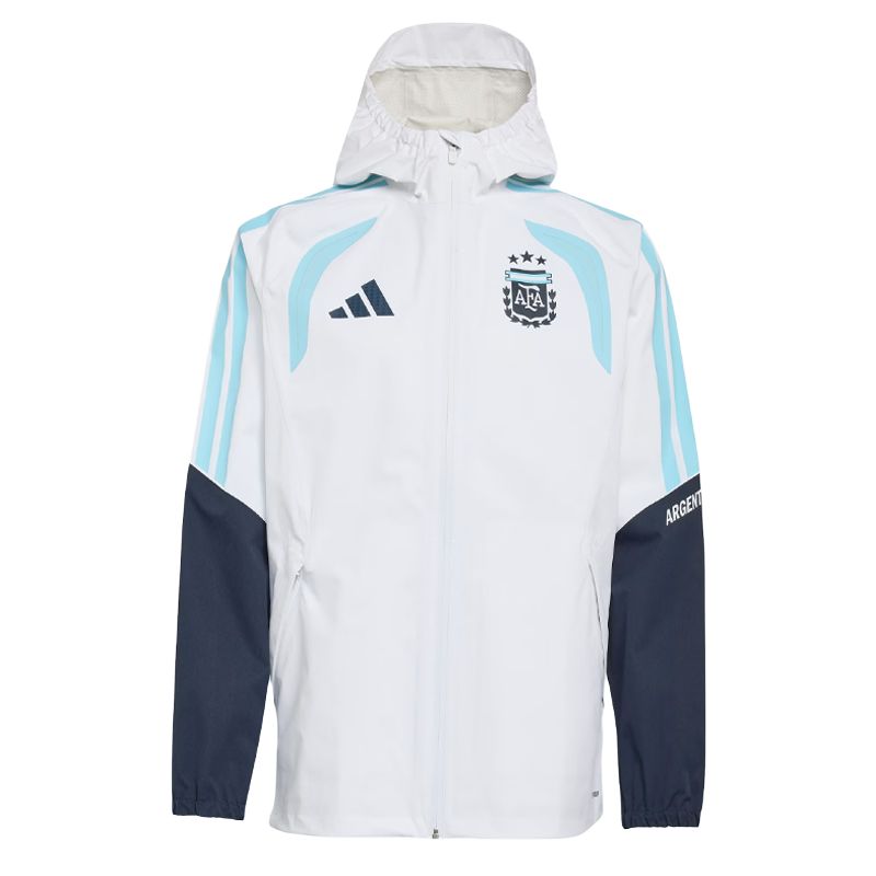 

Adidas Мужская куртка Argentina Jackets, белая, с капюшоном, средней высоты, другого размера