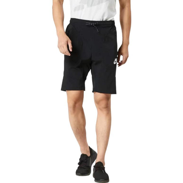 Шорты men's solid color logo printing lacing shorts black Nike, мультиколор — фото 2