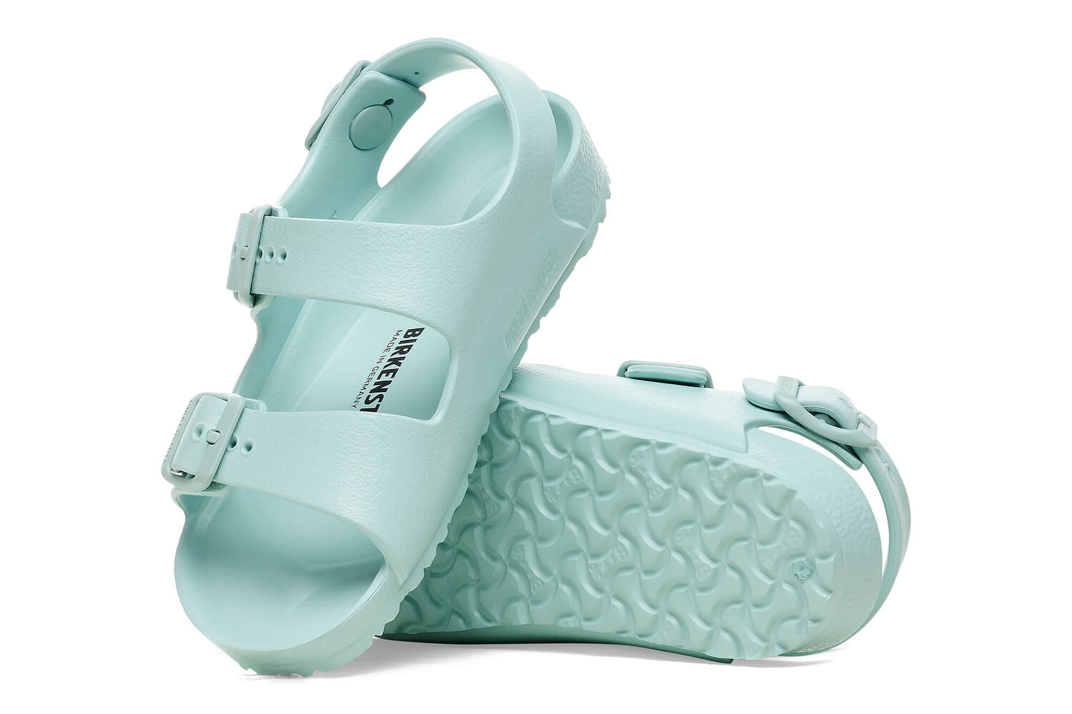 Детские сандалии Rio - одинарные широкие Birkenstock, бирюзовый — фото 4
