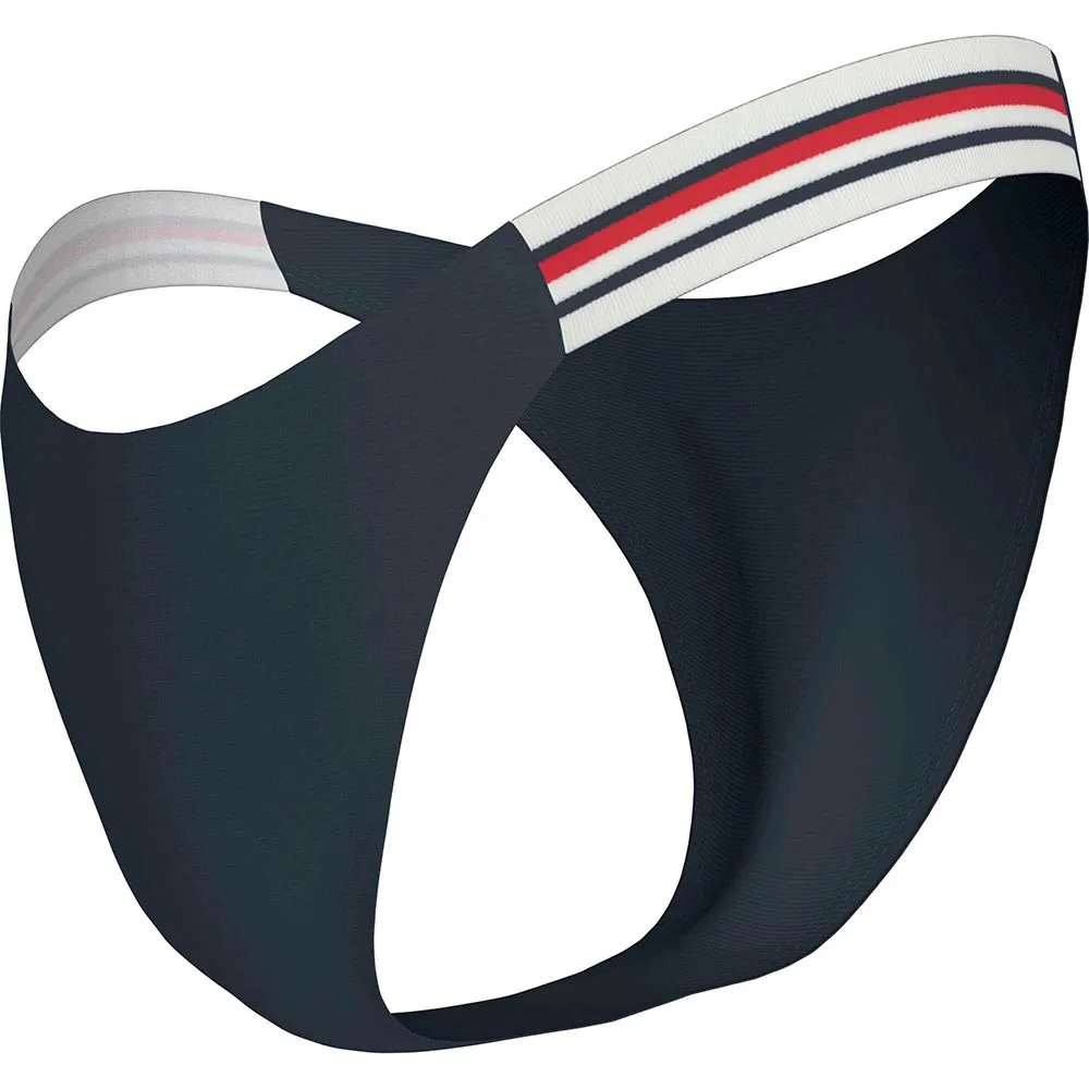 Низ бикини Tommy Hilfiger Cheeky High Leg, синий — фото 3