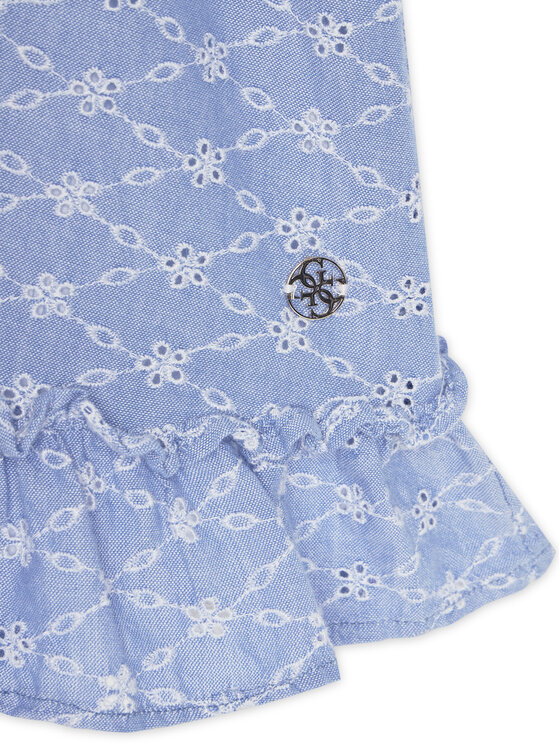 Платье на каждый день стандартный крой J5GK17 WH7K0 Guess, синий — фото 3