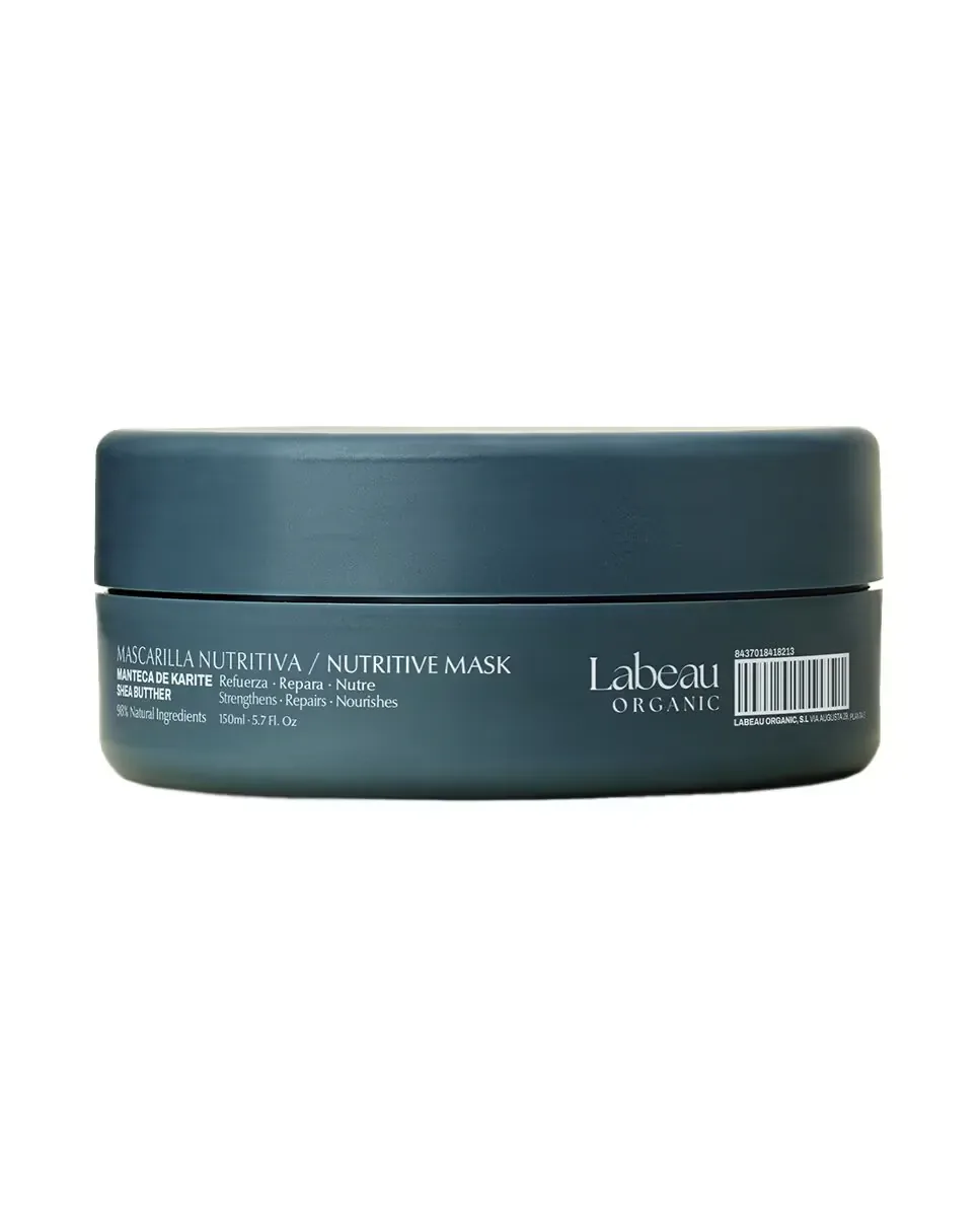 Интенсивная уходовая маска для волос с маслом ши 150 мл Labeau Organic