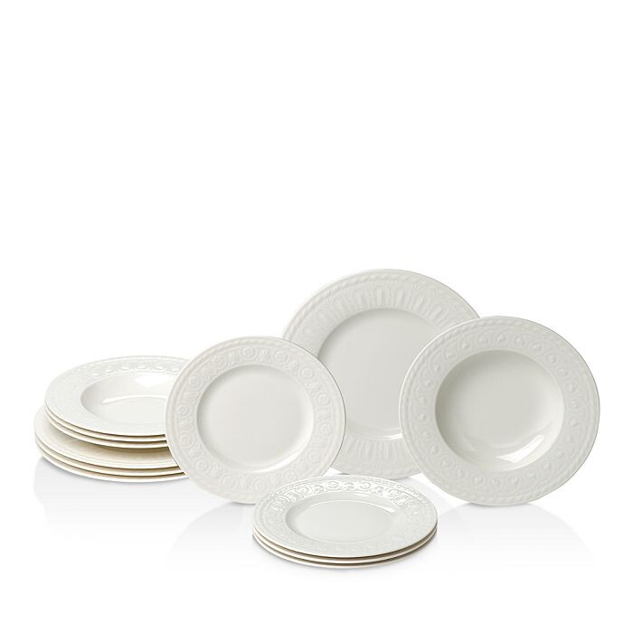 

Набор посуды Villeroy & Boch Cellini, 12 предметов, белый