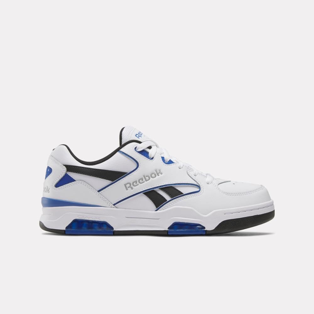 Кроссовки Reebok Unisex-Adult Bb 4500 DMX, белый/черный/синий — фото 2