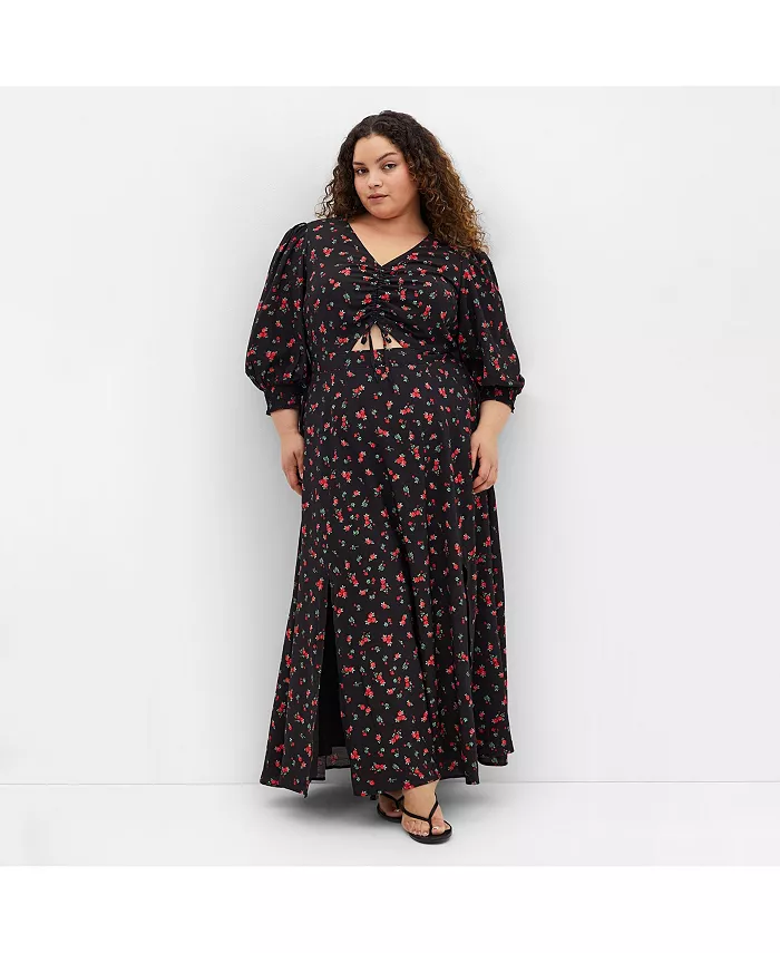 

Платье Дафна больших размеров CITY CHIC, черный