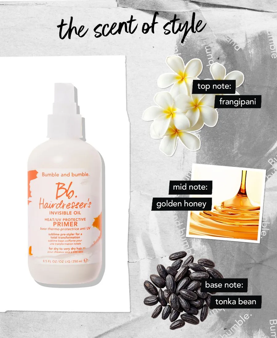Bumble and Bumble Термозащитный несмываемый кондиционер-праймер для волос Hairdressers Invisible Oil, 340 мл — фото 2