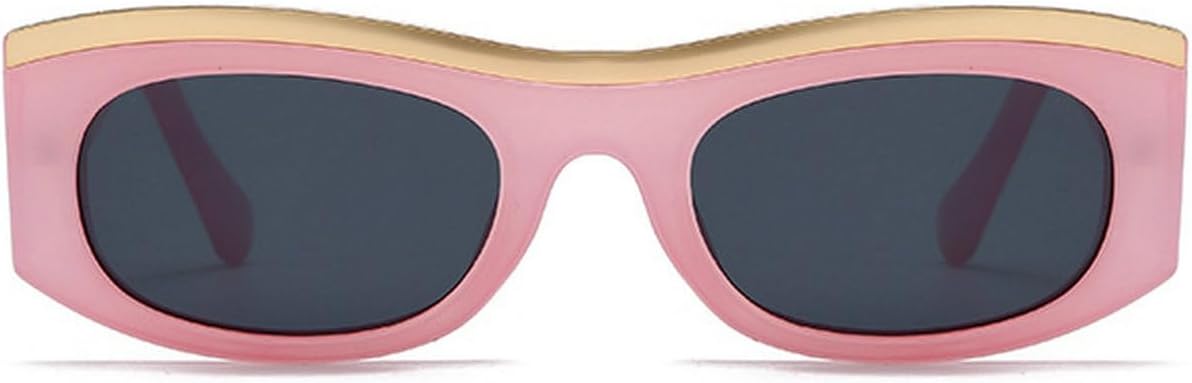 

Laureles Модные солнцезащитные очки «Кошачий глаз» в стиле Y2K для женщин, прямоугольные, с леопардовым принтом, серые, маленькие квадратные, для мужчин, защитные очки L15, C3