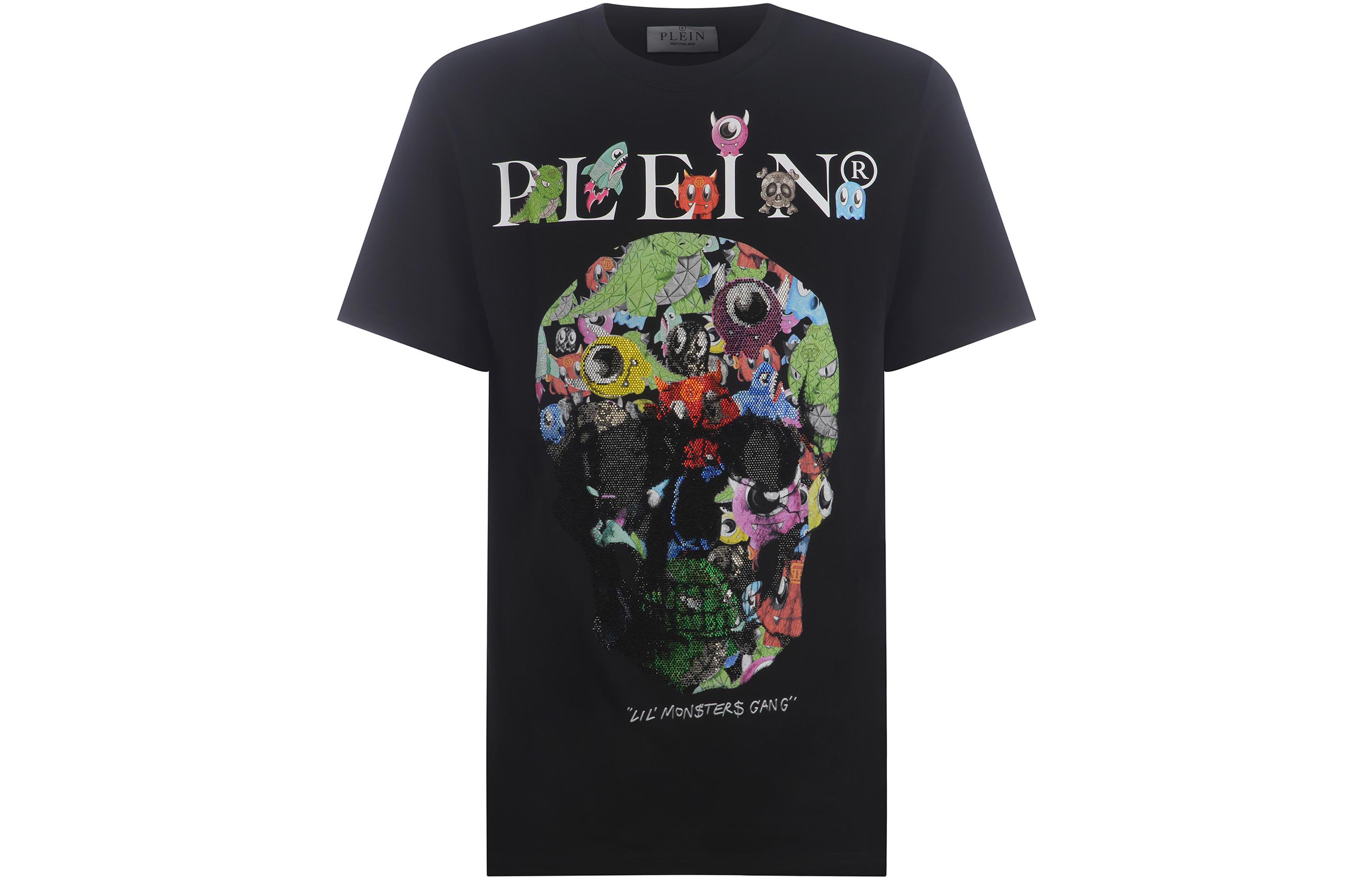 

Футболка мужская черная PHILIPP PLEIN