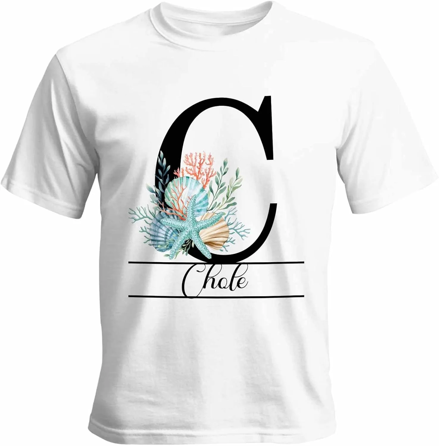 

Футболка с именем или текстом, Unisex Cotton Round Neck Vaxbryntel