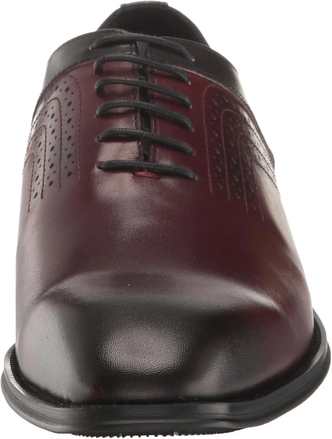 Мужские оксфордские туфли на шнуровке Stacy Adams Halloway Oxford, Burgundy Multi — фото 2