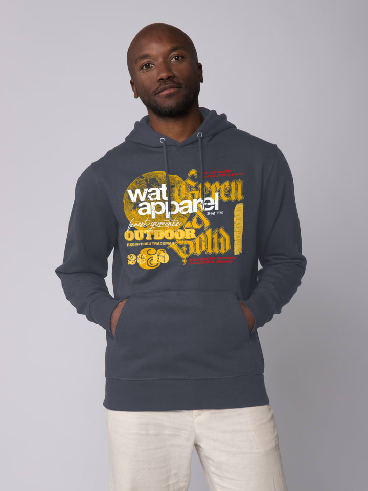 

Толстовка wat Apparel Sweatshirt LIMITED EDITION LOGO PRINT 02, цвет India Ink Grey
