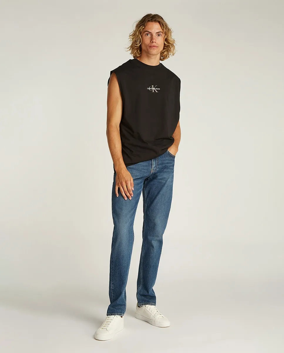 

Мужские узкие джинсы с низкой посадкой Calvin Klein Jeans, синий
