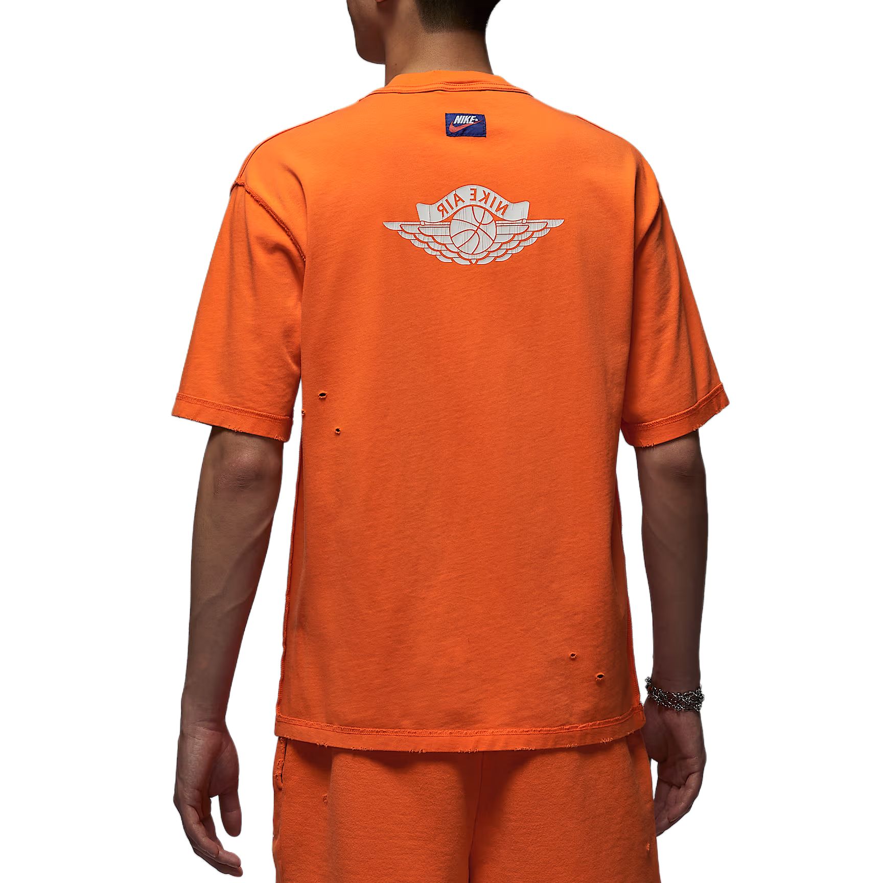 Футболка Rare Air Logo Jordan, оранжевый/белый — фото 3