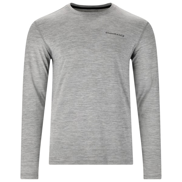 

Футболка Abdon melange l/s - функциональная рубашка Endurance, серый