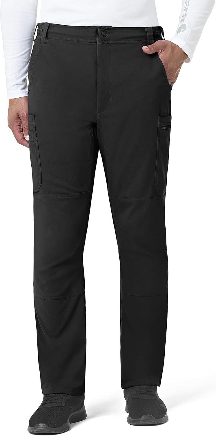 

Carhartt Scrubs C55037 мужские Rugged Flex Modern Fit прямые штаны карго, Black