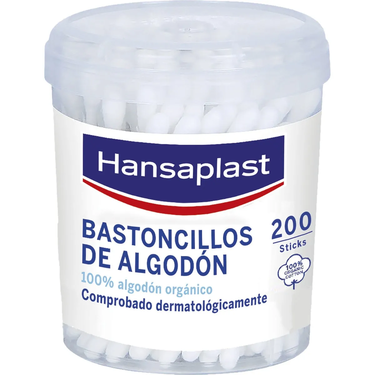 

Ватные палочки 100 шт Algodón Orgánico Hansaplast, 200 UD