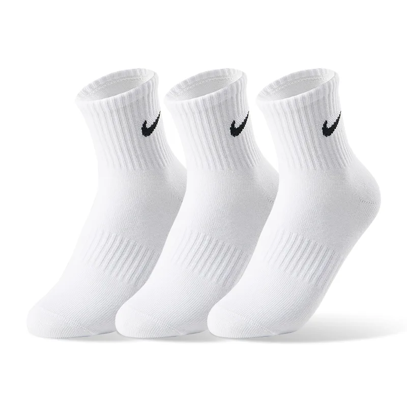 Носки 3Brand 3 пары для подростков Nike, Bright White (9 Pack) — фото 3