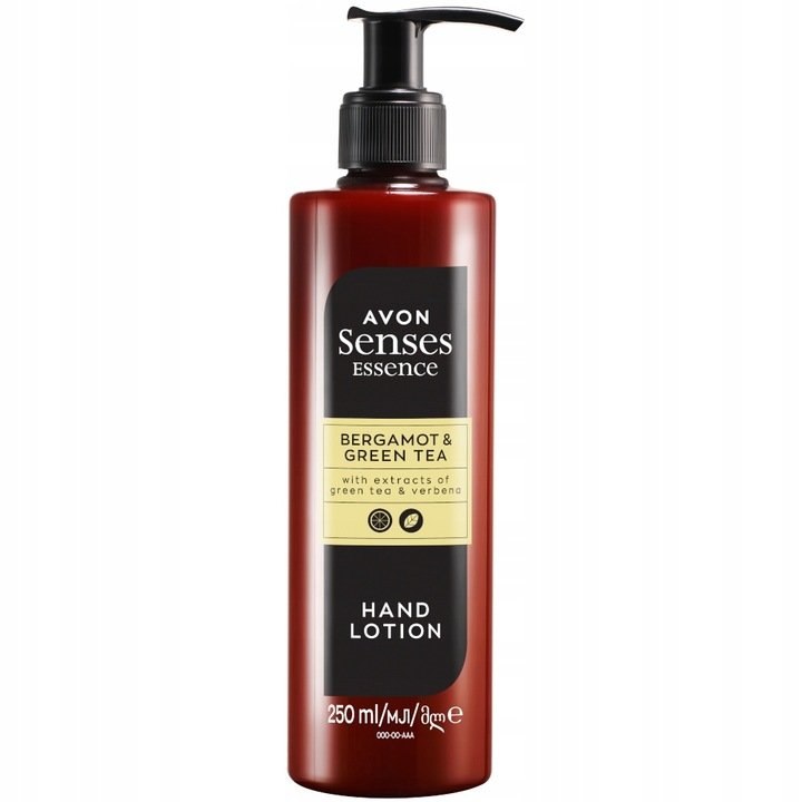 

Avon Senses Essence, лосьон для рук для женщин, бергамот и зеленый чай, 250 мл