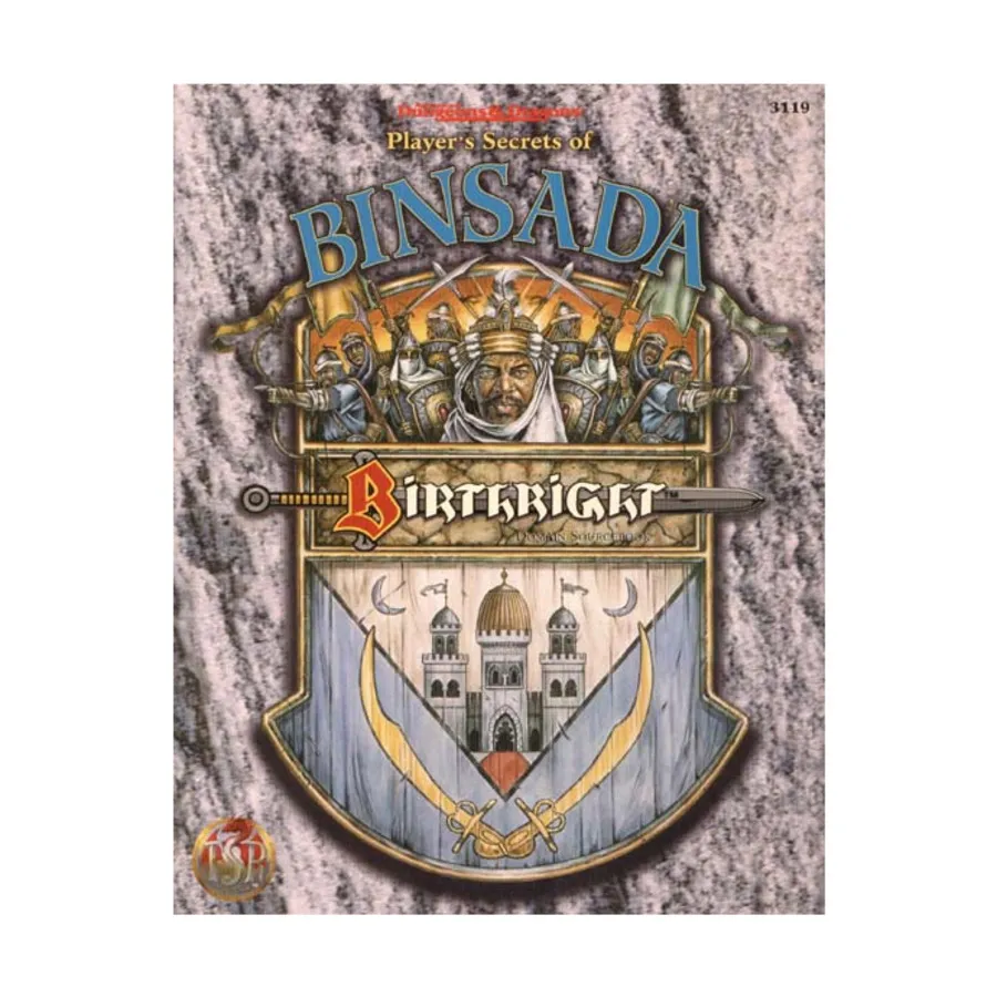 

Player's Secrets of Binsada, Birthright, мягкая обложка