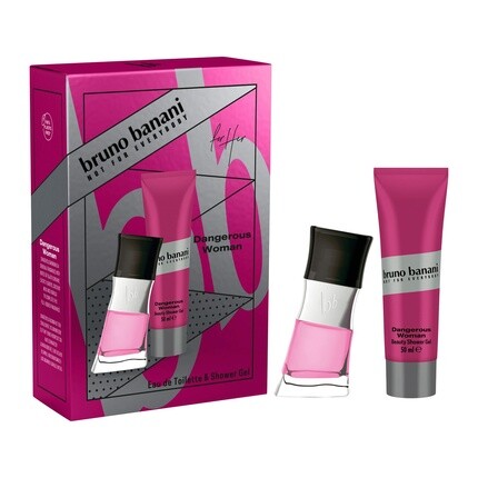 

Bruno Banani Dangerous Woman Туалетная вода 30 мл + гель для душа 50 мл Подарочный набор