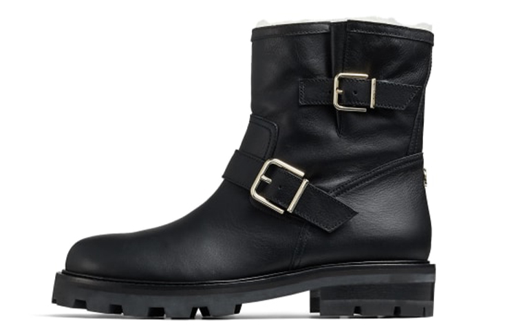 Утепленные замшей молодежные ботинки II Jimmy Choo
