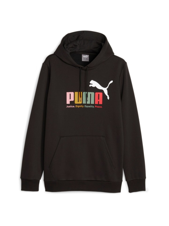

Пуловер Puma Hoodie Fleece, черный