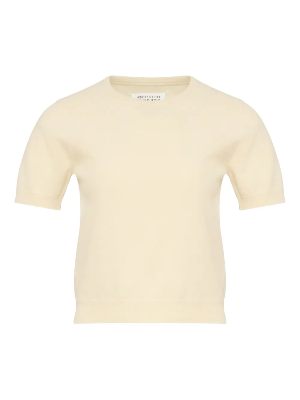 

Футболка тонкой вязки MAISON MARGIELA, желтый