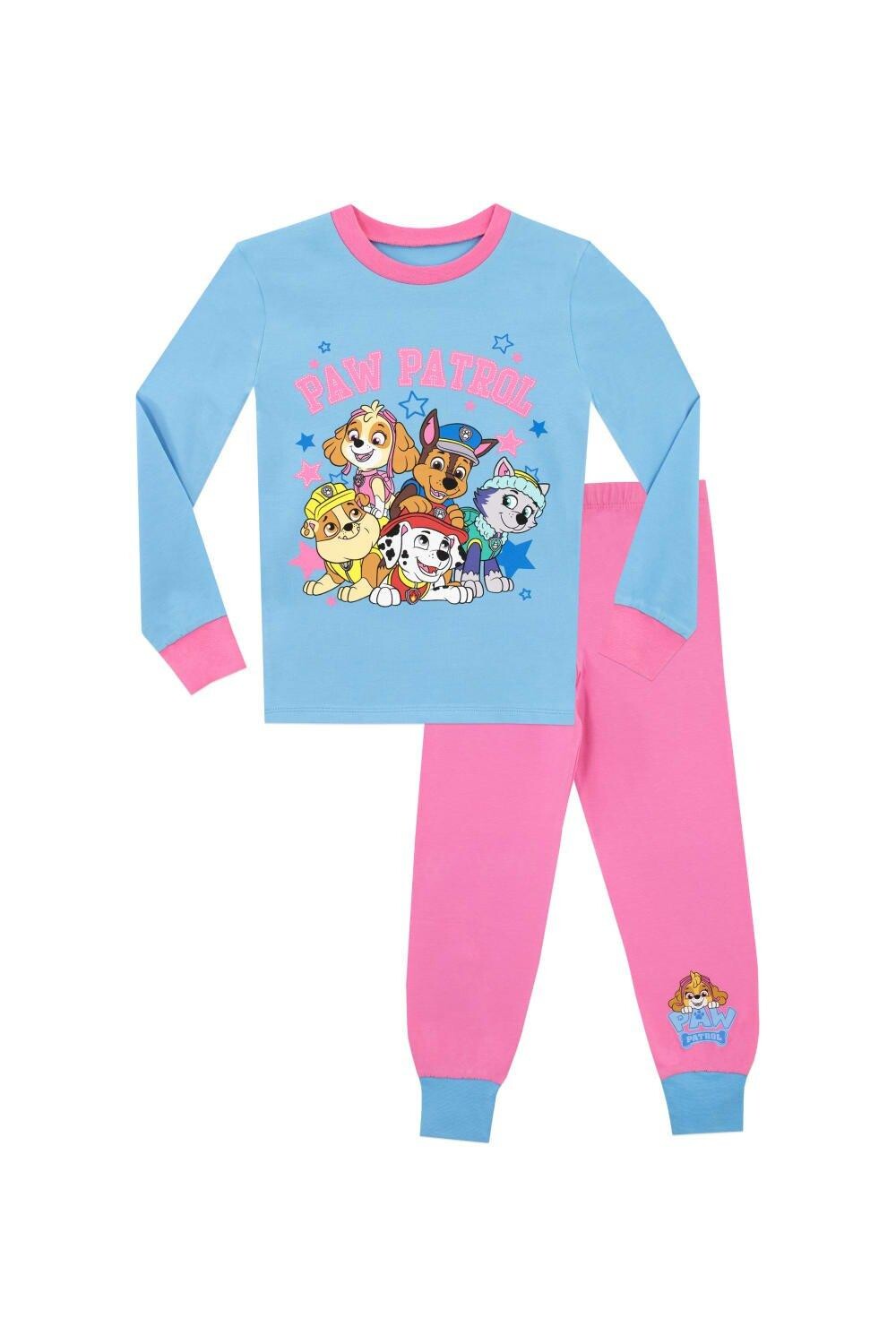 

Групповая уютная облегающая пижама Paw Patrol, синий