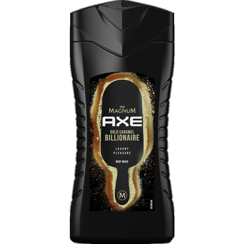 

Гель для душа Magnum Gold Caramel Billionaire AXE, 250 ml