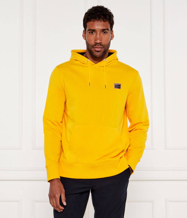 

Контрастный свитер Regular fit Gant, желтый