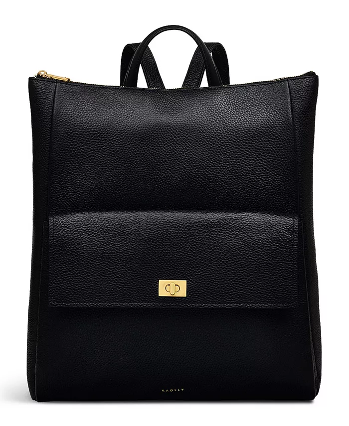 

Рюкзак Brook Avenue Medium Zip Top с верхней застежкой-молнией Radley London, черный