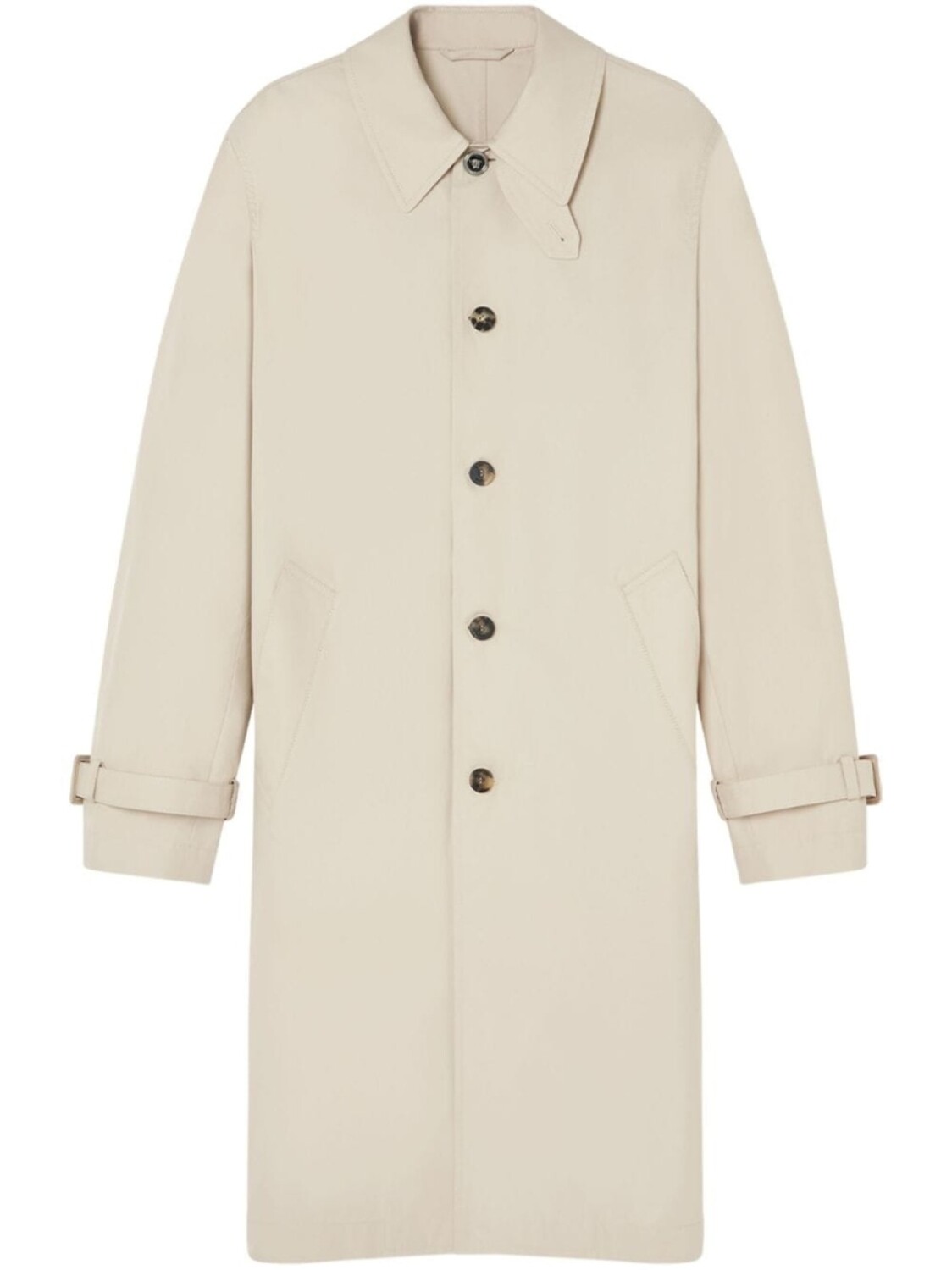 

Versace хлопковое пальто Barrocco Sea, нейтральный цвет