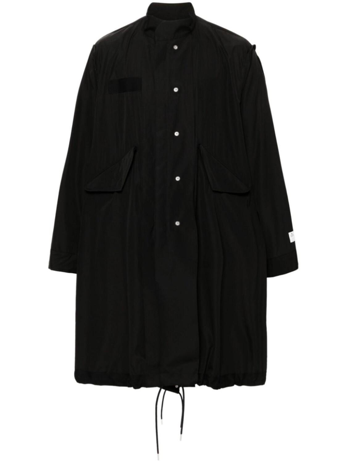 

Sacai пальто Thomas Mason, черный