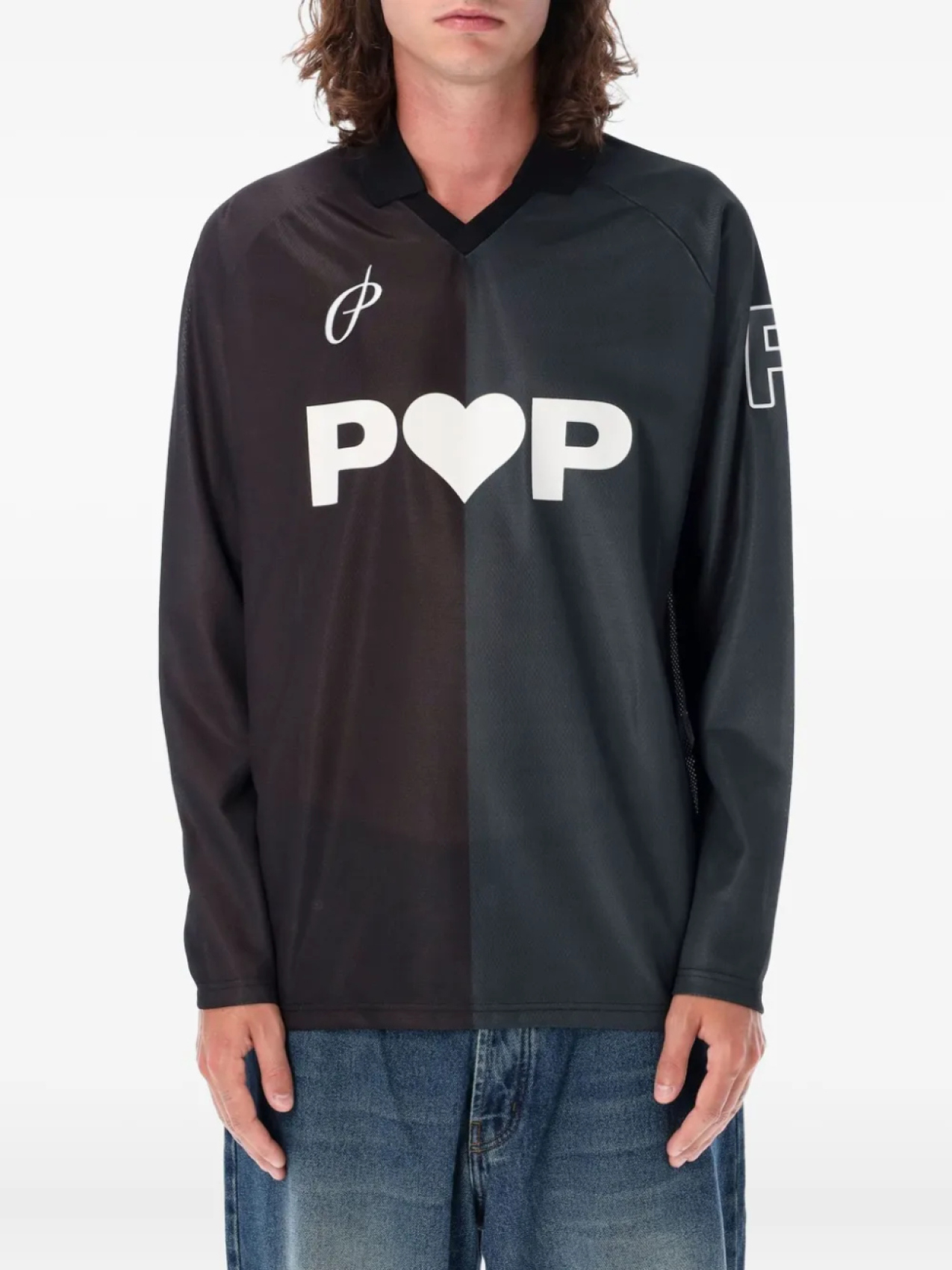 

Спортивная рубашка поло Pop Trading Company, серый