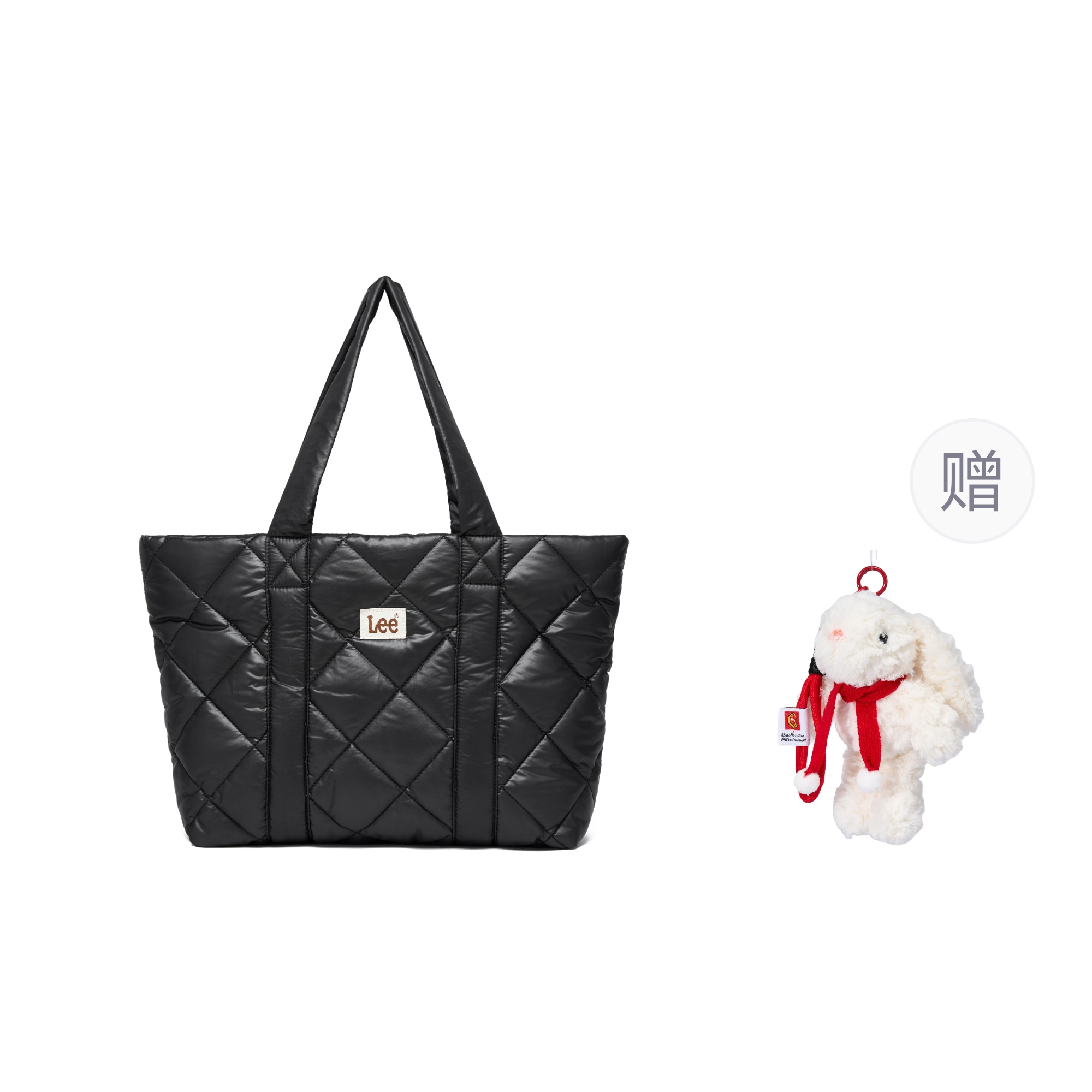 

Lee Женская сумка через плечо, Black+Lucky Rabbit Charm