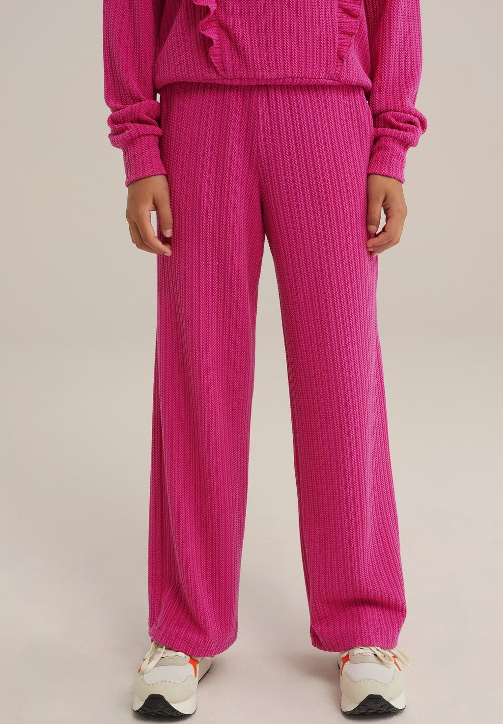 

Брюки WE Fashion, цвет Mottled Pink