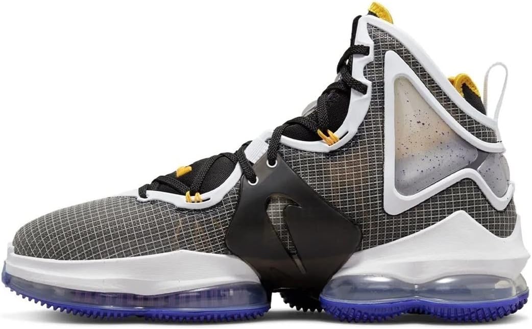

Мужские баскетбольные кроссовки Nike Lebron 19, черный/фиолетовый/золотой