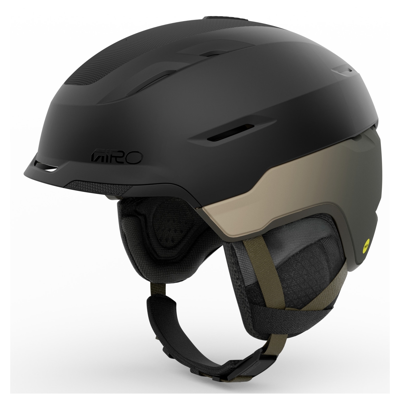 

Сферический шлем Giro Tor, матовый черный/оливковый градиент