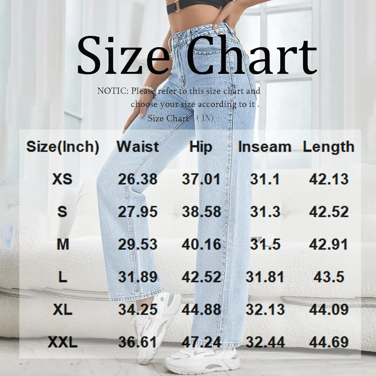 Широкие джинсы mom high waisted blue — фото 2
