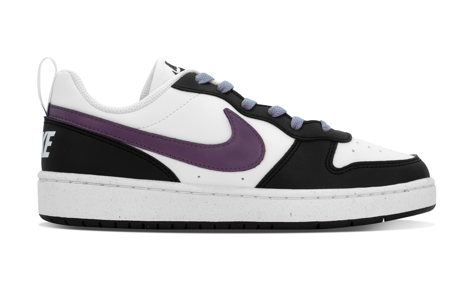 Court Borough Wisteria Slip Resistant Abrasion Resistant детская обувь для скейтбординга подростки Nike, черный фиолетовый (deer черный shopping bag) — фото 4