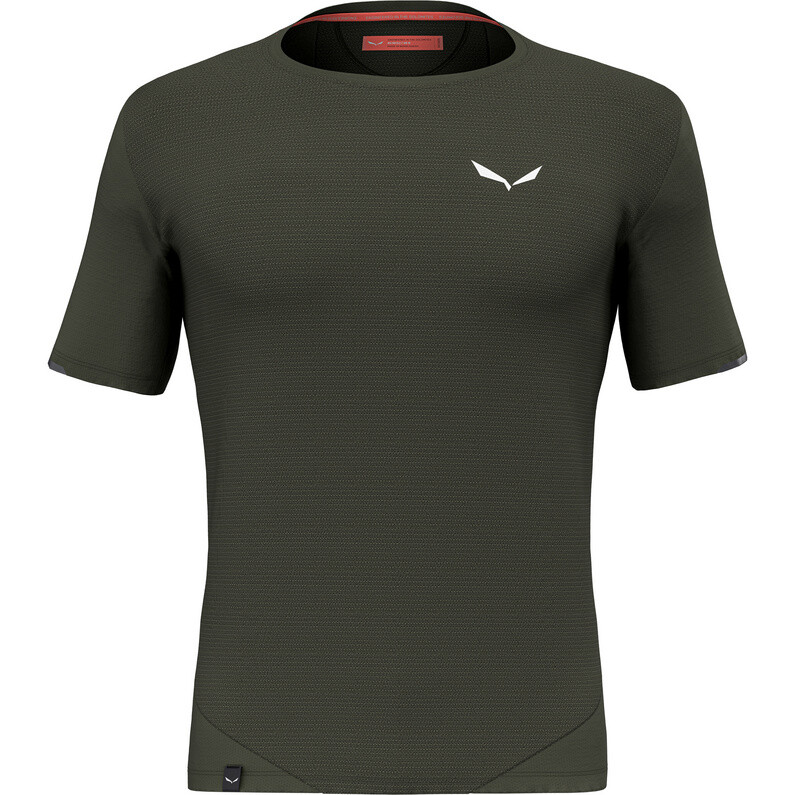 

Мужская футболка Pedroc Dry Mesh Salewa, оливковый