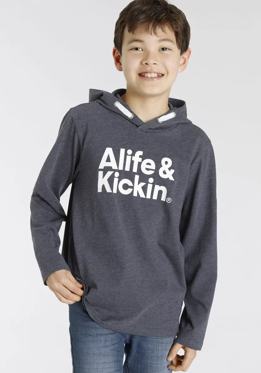 

Толстовка Alife & Kickin "Принт с логотипом", синий