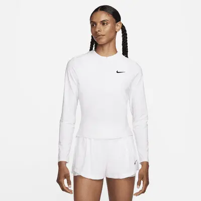 

Футболка Nike NikeCourt Advantage, белый/черный