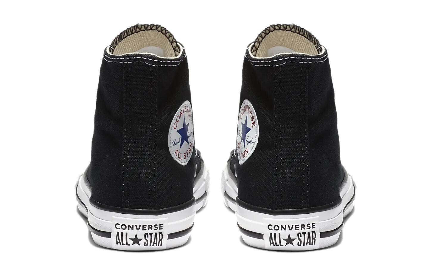 Converse Chuck Taylor All Star Детские парусиновые туфли GS, Black — фото 4