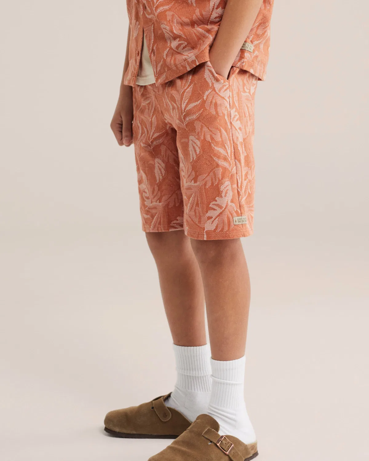Обычные брюки We Fashion, Dark Orange — фото 3