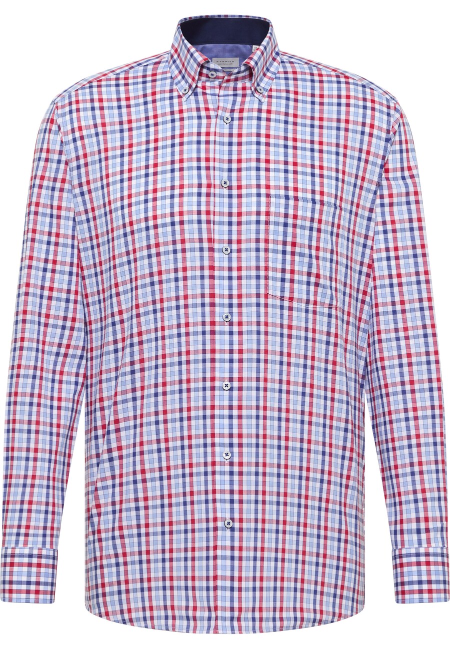 

Рубашка делового покроя Regular Fit ETERNA, синий
